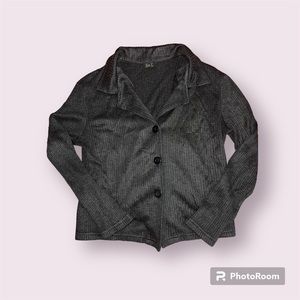 Geri C. Charcoal cardigan
